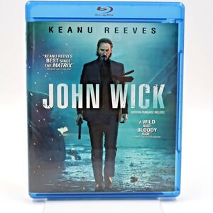 John Wick Blu-ray 2014 Keanu Reeves Action Movie Summit Entertainment NTSC